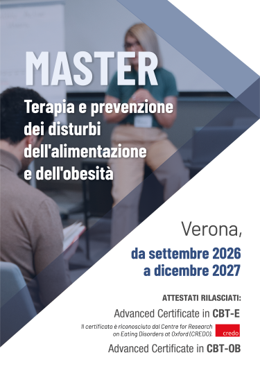 Master – Terapia e prevenzione dei disturbi dell’alimentazione e dell’obesità 2026-2027